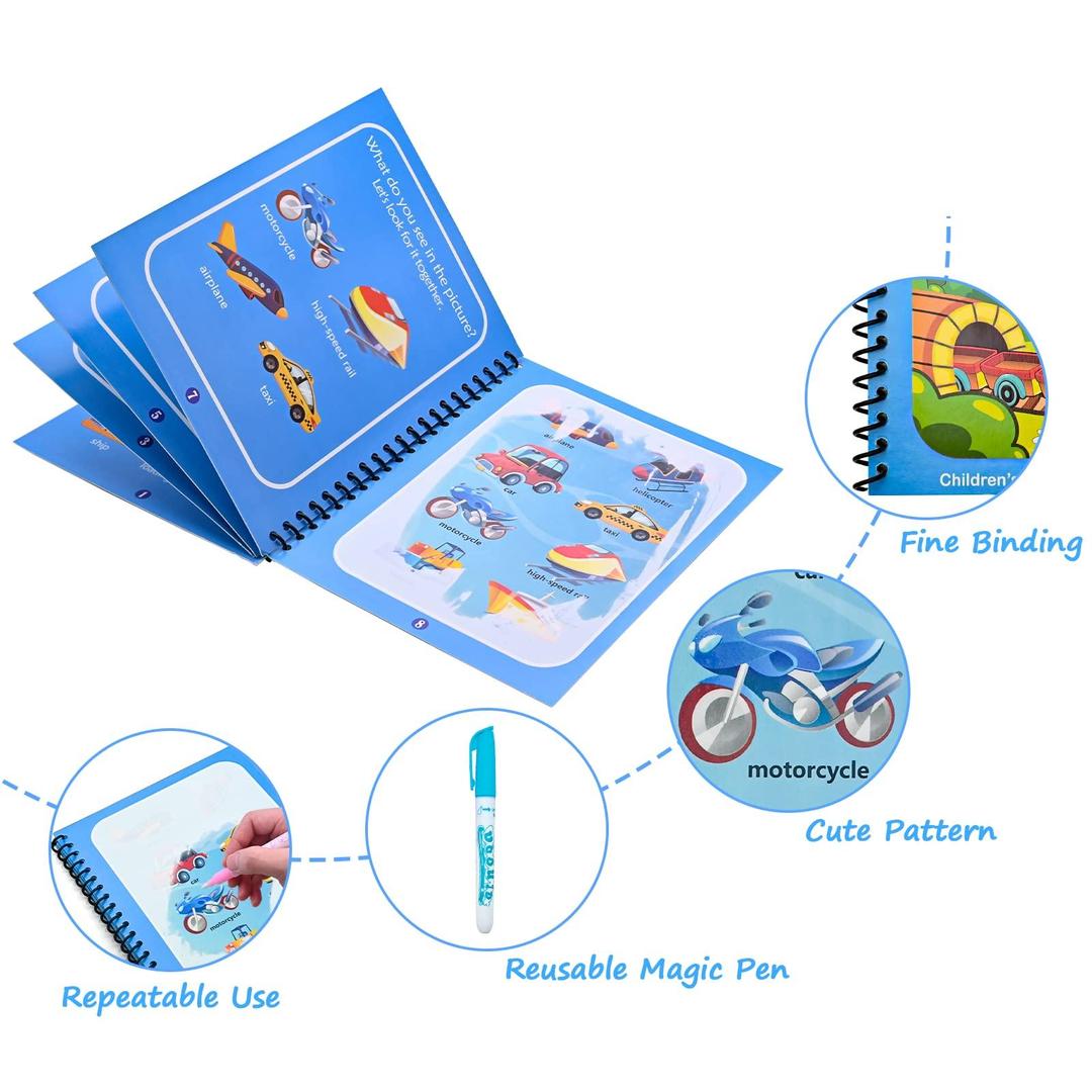 Magic Water Book- 1 Pc