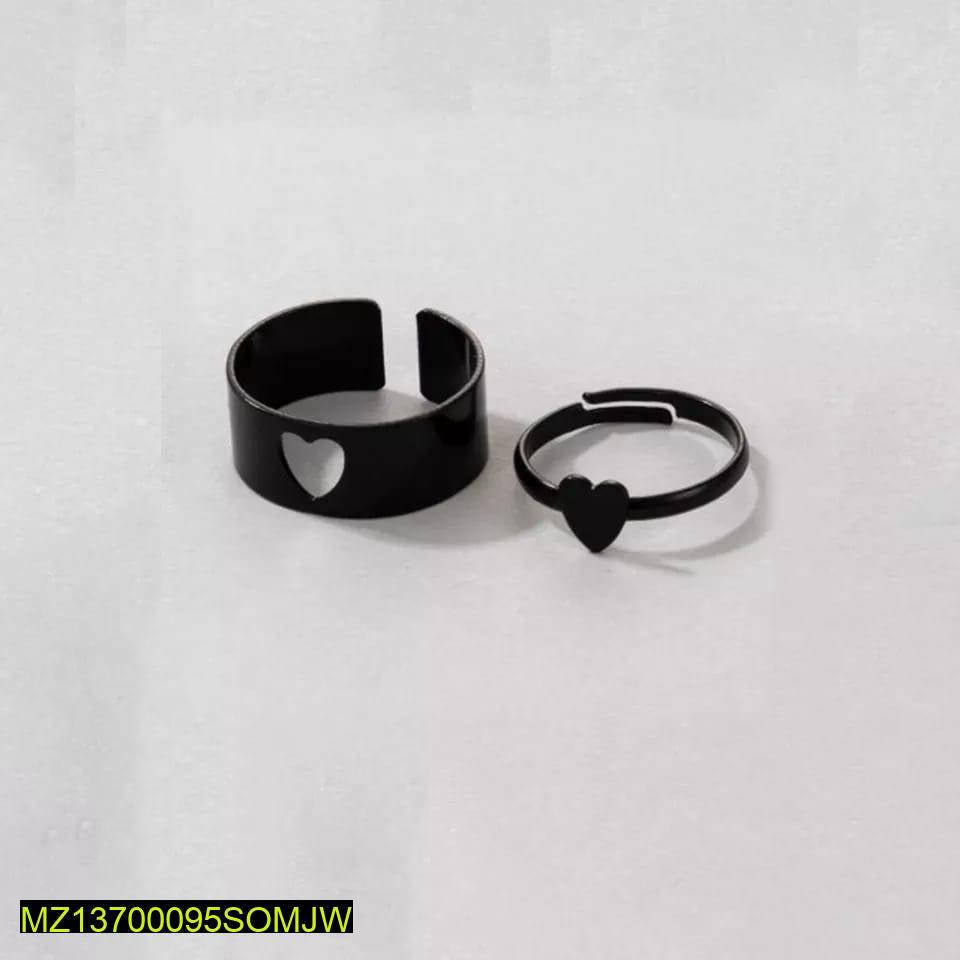 Alloy 2 Pcs Rings- for couple