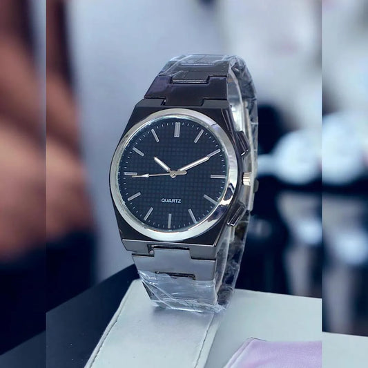 Men's Stainless Steel Chain Watch - Perfect for All Occasions - 1 Pc