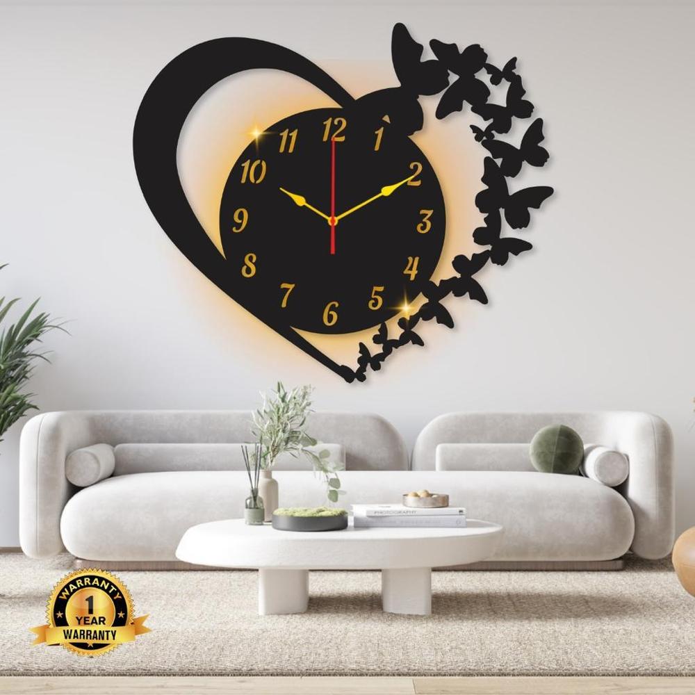 Wall Clocks Designs For Homes And Office With Light